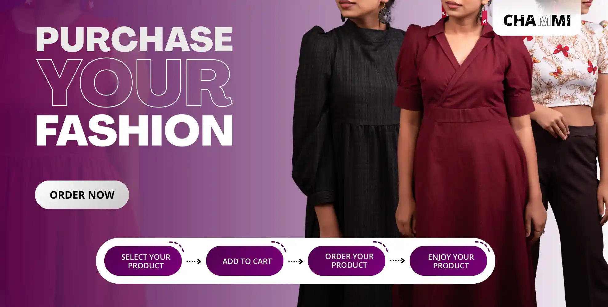 Chammi Banner (Mobile View)